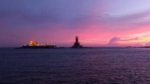 Kanyakumari Town After Sunset | Tamil Nadu