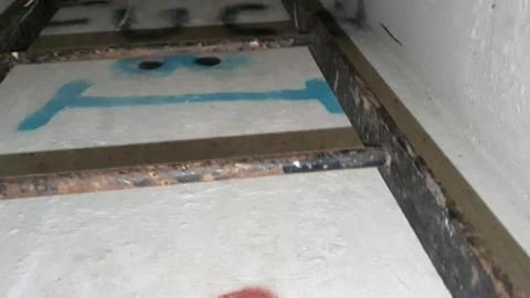 claustrophobic! Climbing out of abandoned bunker from War...