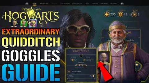 Hogwarts Legacy: EXTRAORDINARY Quidditch Goggles! How To ...