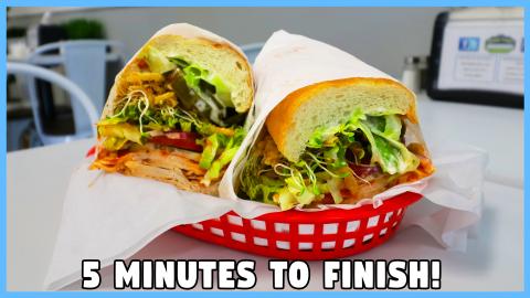 ONLY 5 MINUTES TO FINISH | Spicy Buffalo Chicken Speed Ea...