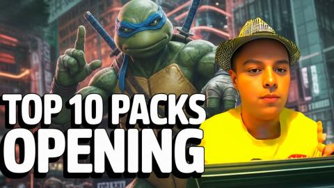 MTG Opening 10 Teenage Mutant Ninja Turtles Booster Packs...