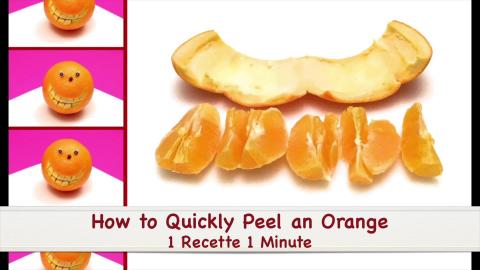 Useful Cooking Tips: How to Easily Peel an Orange