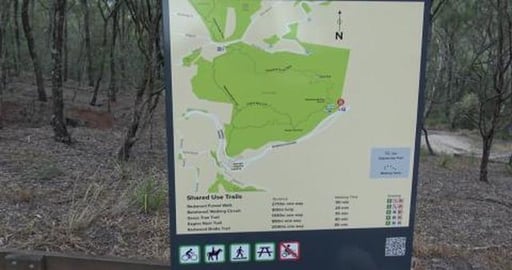 Exploring another state park & Husky had a tumble