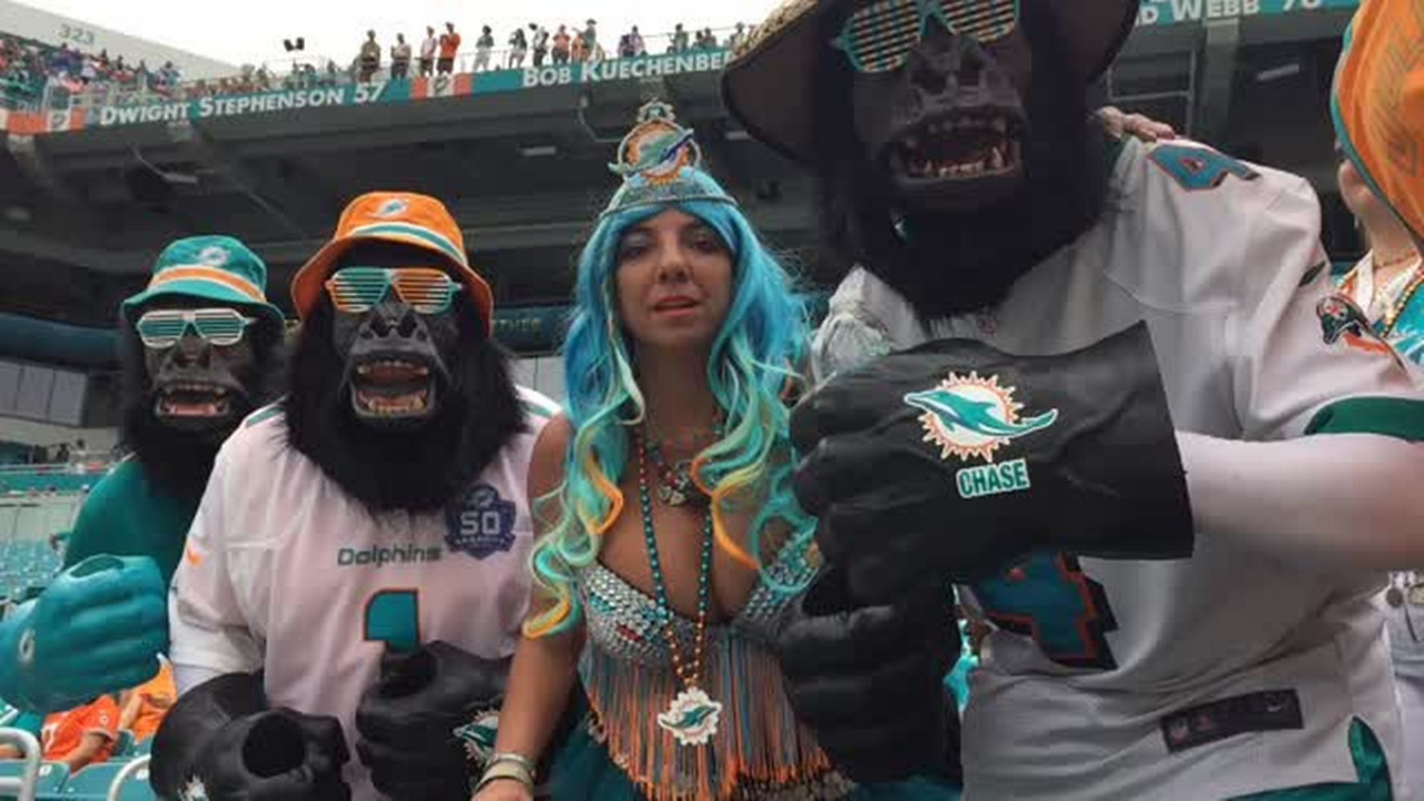 Miami Dolphins Super Fan 'Dolfan Maniac' Inducted Into Inaugural Ford 'Hall  Of Fans' - CBS Miami