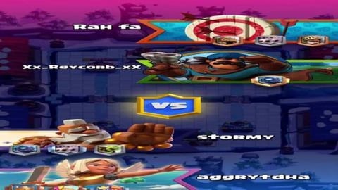 Clash Royale: 1/6 teamwork gameplay (special balloon even...