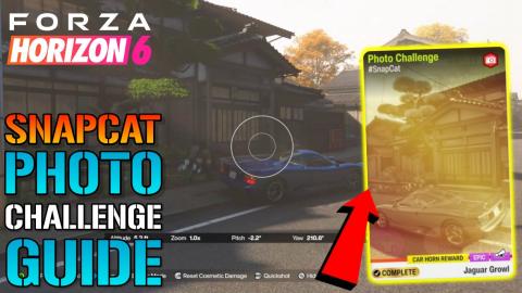 Forza Horizon 6: "Snap Cat" EASY Photo Challenge Guide! A...
