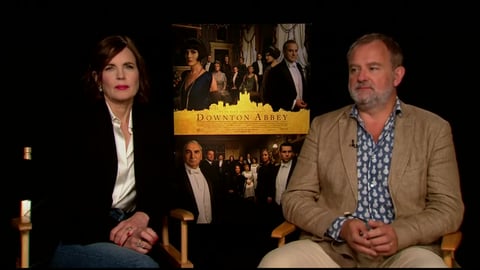 Elizabeth McGovern & Hugh Bonneville On 'Downton Abbey'