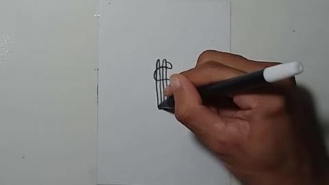 Drawing Graffity Character stand money colour 