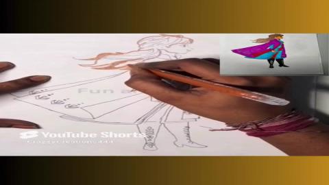 Anna from frozen #art #trending #viralvideo #drawing #fro...