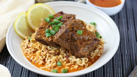 Coconut Curry Ribs |  It's Only Food with Chef John Polit...