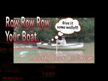 Percy the Black Labrador Retriever goes Boating - Hollow ...