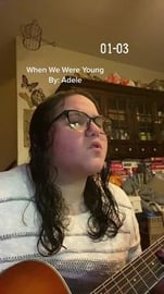 When We Were Young By: Adele (cover)