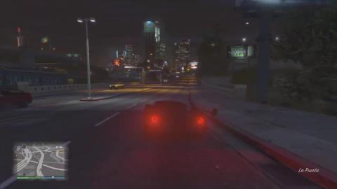 Out Running an Attacking Helicotor in the HAO's Vapid FMJ...