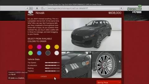 Novak Customization in GTA 5 Online