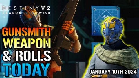Destiny 2: Gunsmith Legendary Weapons & Really Good Rolls...