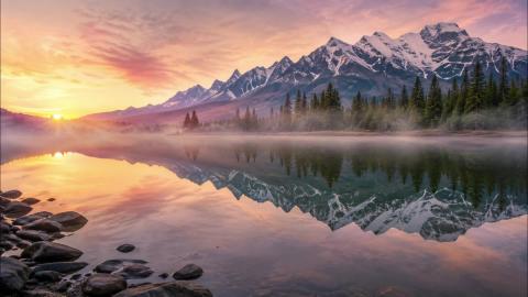 Mountain-sunset Sleep-Meditation Yoga 2026