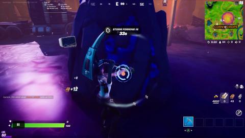 Destroy Sideways Rocks Fortnite