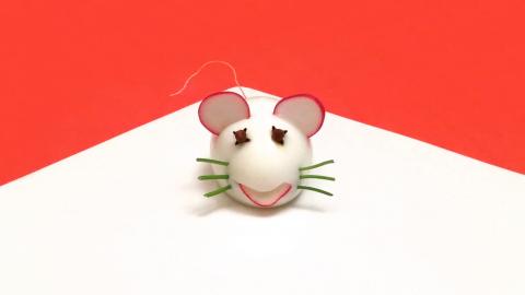 How to Make a Mouse with an Egg / Fun Food for Kids