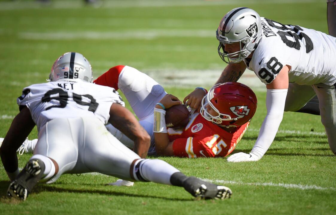 Farzin Vousoughian - See this baby? That's Patrick Mahomes. He's