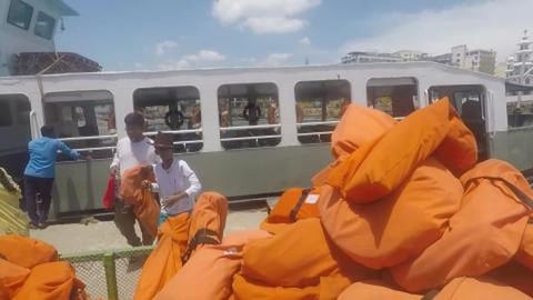 Tourists Returning From Vivekananda Rock | Kanyakumari | ...