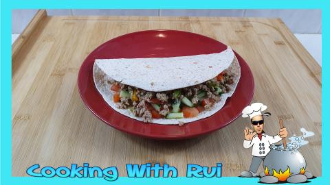 Turkey Wrap With Curry