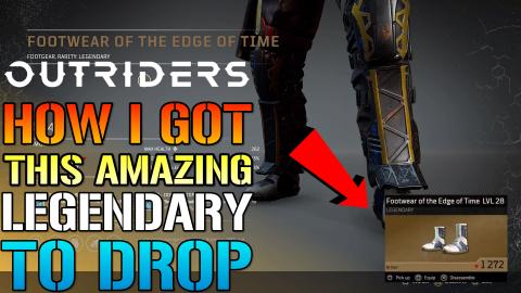 Outriders: EDGE OF TIME LEGENDARY ARMOR LOCATION | How I ...