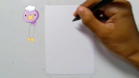 Drawing pokemon drifloon