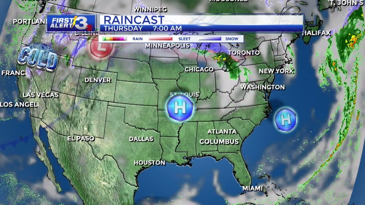 Columbus, Phenix City weather for April 11 from WRBL's Bob Jeswald