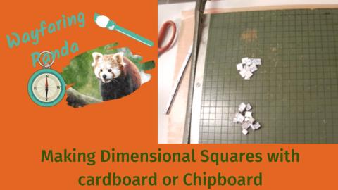 Make Your Own Dimensional Squares for Craft Projects