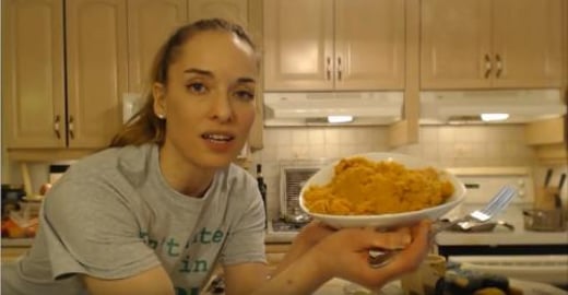 How to Cook Mashed Sweet Potatoes: Cooking with Kimberly