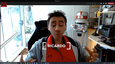 Cartoon Filtes and Microsoft Teams Fun With Meetings