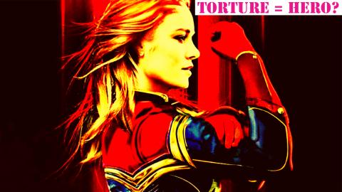 Brie Larson's Captain Marvel Tortures Man for Speaking......