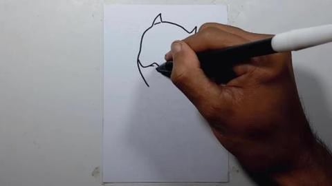 Drawing Superhiro BATGIRLL shoprts