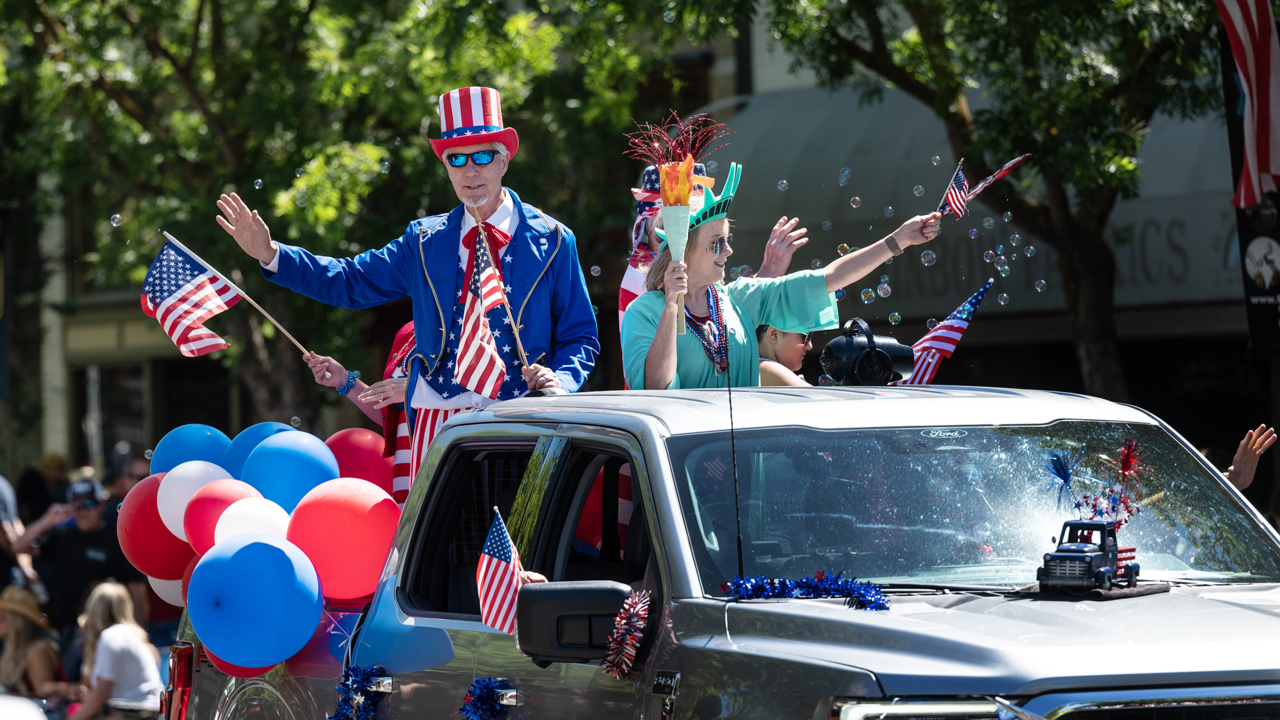 4th of July parade on Main Street in Turlock, CA Modesto Bee