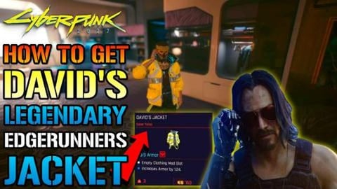 Cyberpunk 2077: NEW Legendary "David Martines" Edgerunner...
