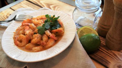 Buttery Kimchi Shrimp  |  It's Only Food with Chef John P...