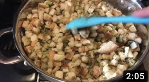 Nana’s Old Fashioned Thanksgiving Stuffing Recipe 
