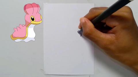 Draw Pokemon shellos shorts