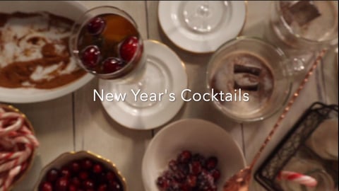 New Year's Cocktails (Vegan)