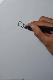 Drawing angry graffiti bear character #shorts