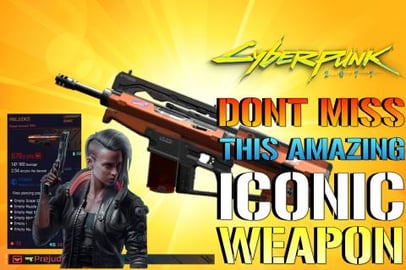 Cyberpunk 2077: DONT Miss This AMAZING Weapon! "The PREJU...