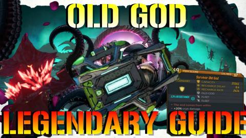Borderlands 3: OLD GOD! NEW Legendary Shield Guide + Drop...
