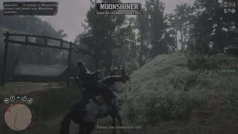 Moonshine Hideout Takedown   Red Dead Online