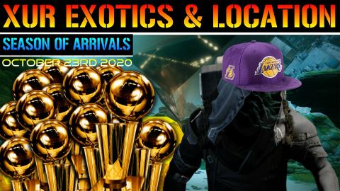 Destiny 2: XUR NEW EXOTICS & Location | Where Is XUR Toda...
