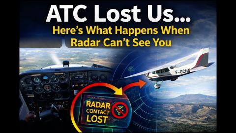ATC Lost Us… Here’s What Happens When Radar Can’t S...