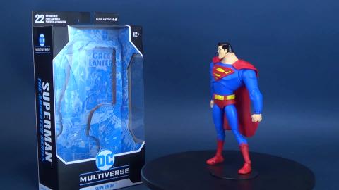 McFarlane Toys DC Multiverse Animated Superman Figure Rev...