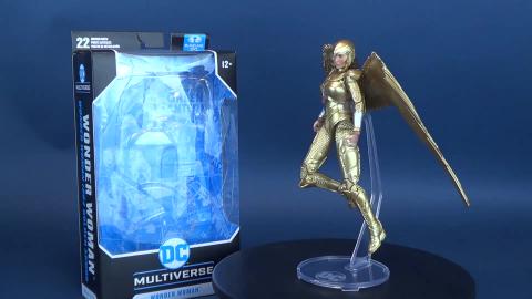 McFarlane Toys DC Multiverse Gold Armor Wonder Woman Figu...