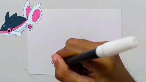 Draw Pokemon Finneon shorts