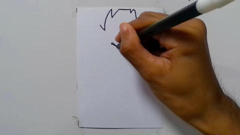 DRAW vegeta v2 shorts