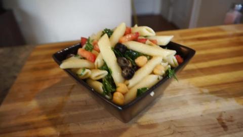 Vegan Pasta Salad Recipe - healthy recipe channel